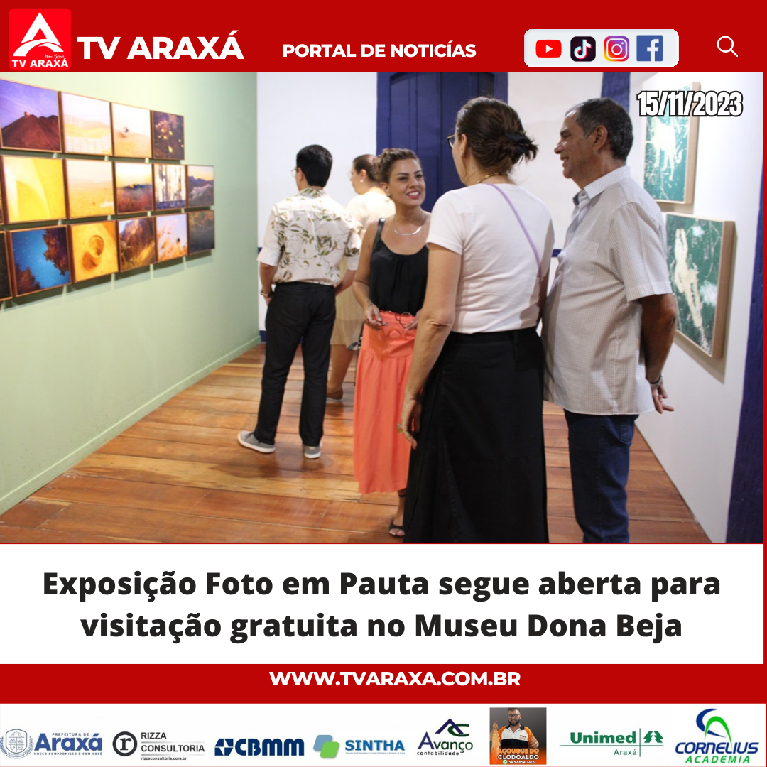 Exposição Foto em Pauta segue aberta para visitação gratuita no Museu Dona Beja