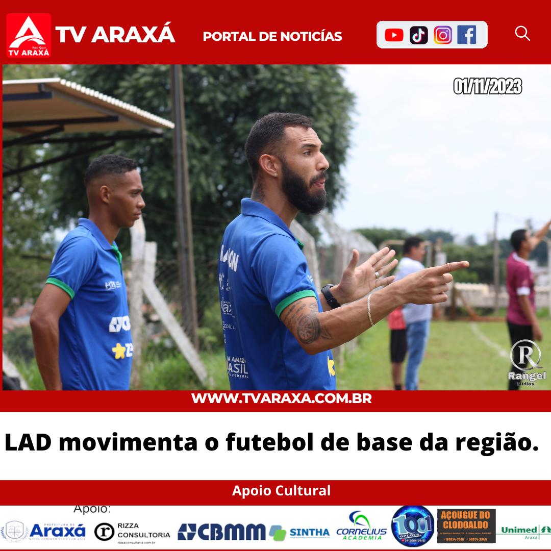 LAD movimenta o futebol de base da região.