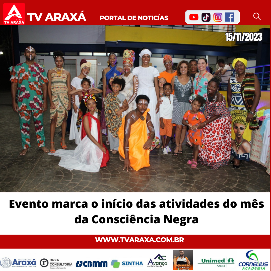 Evento marca o início das atividades do mês da Consciência Negra