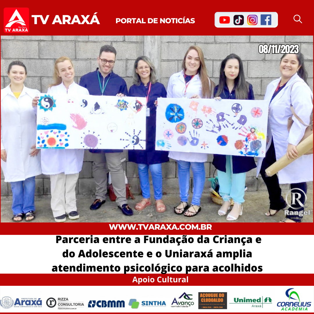 Parceria entre a Fundação da Criança e do Adolescente e o Uniaraxá amplia atendimento psicológico para acolhidos