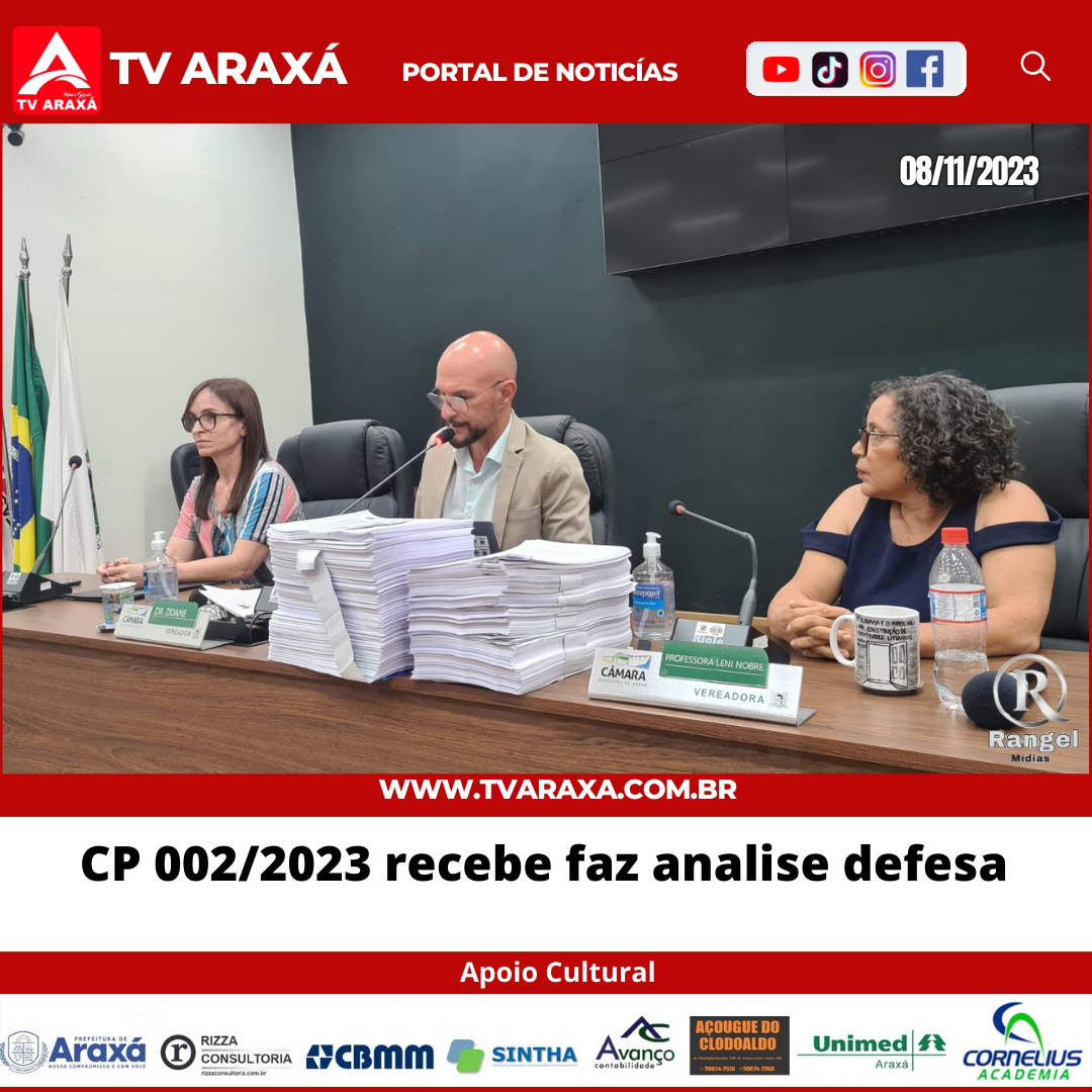 Comissão Processante realiza reunião para análise da defesa prévia do denunciado