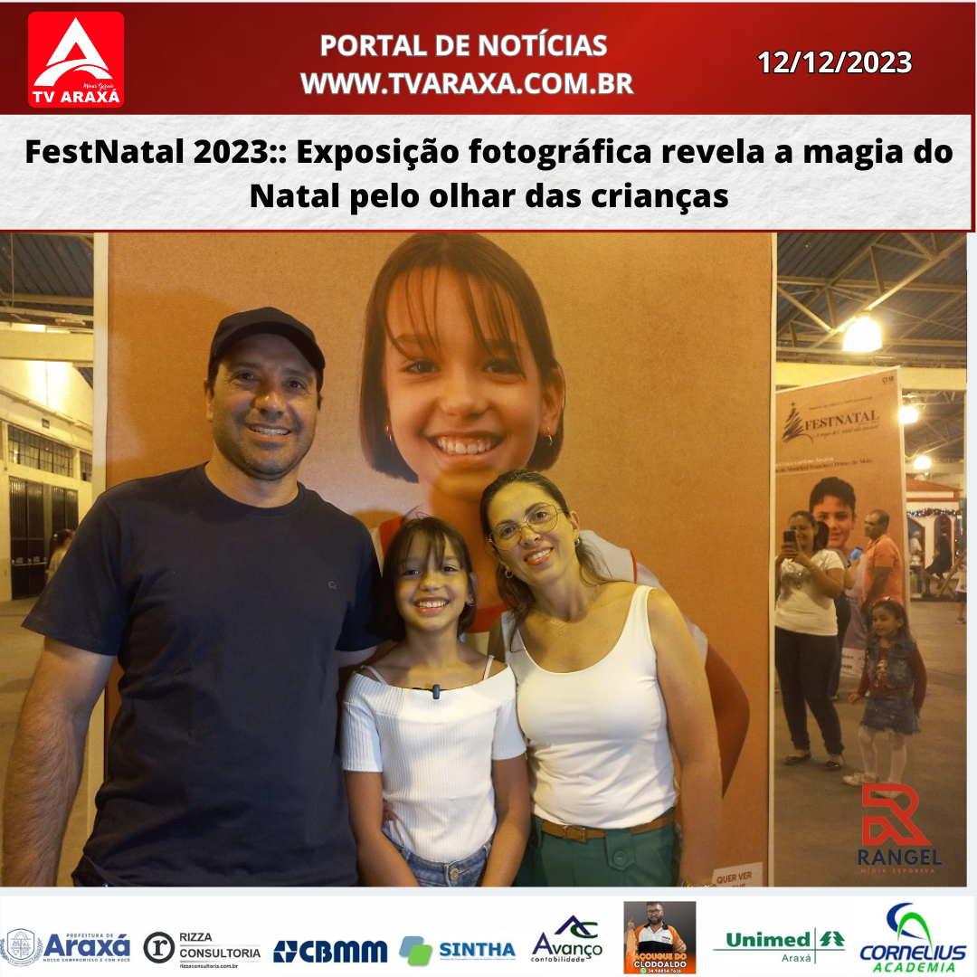 FestNatal 2023:: Exposição fotográfica revela a magia do Natal pelo olhar das crianças