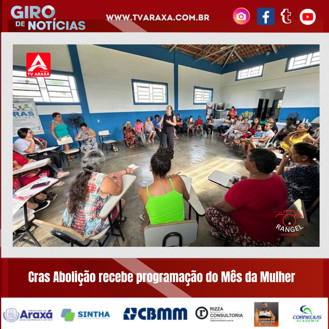 Cras Abolição recebe programação do Mês da Mulher