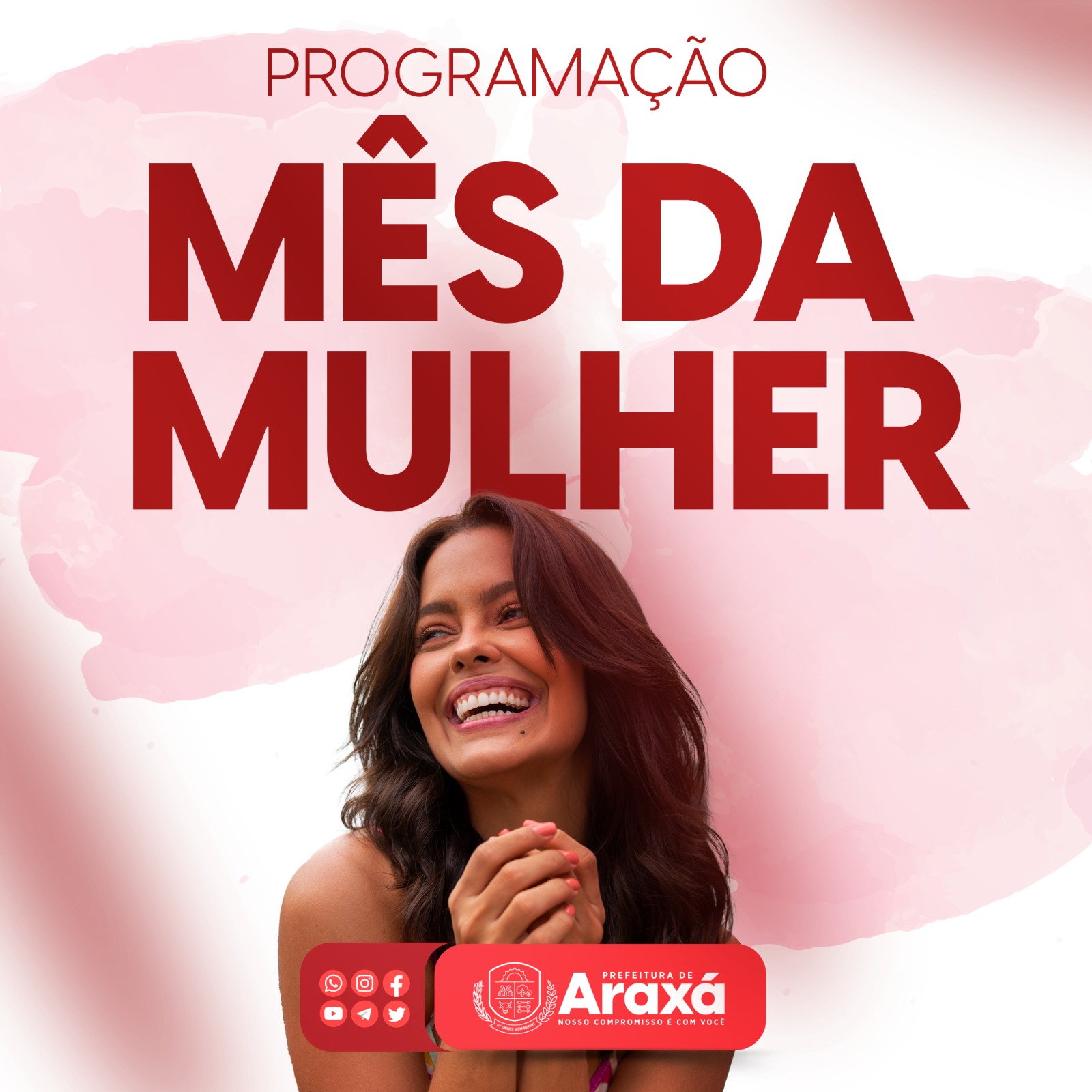 Prefeitura de Araxá promove ações voltadas à mulher durante o mês de março