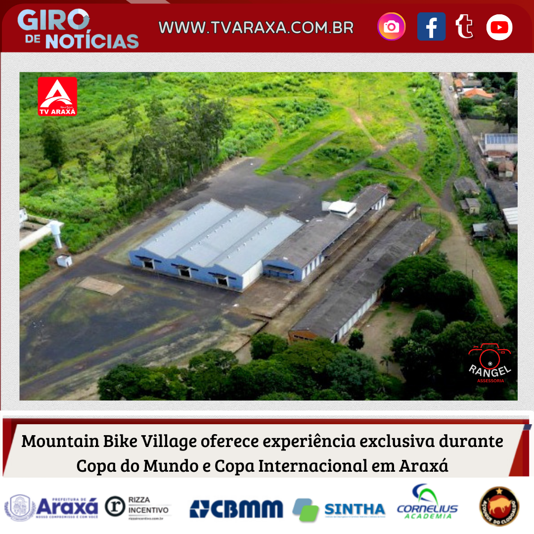 Mountain Bike Village oferece experiência exclusiva durante Copa do Mundo e Copa Internacional em Araxá