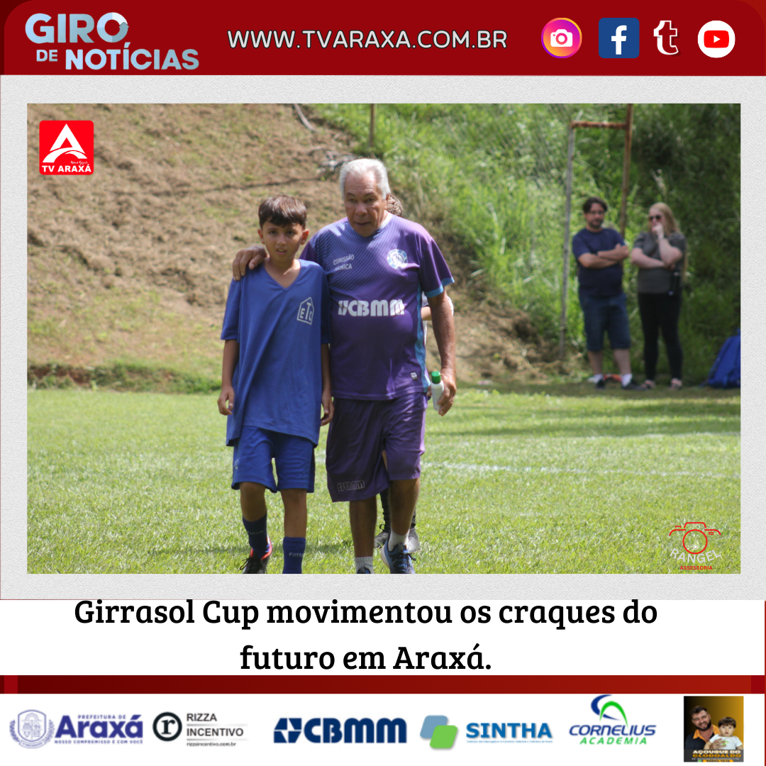 Girrasol Cup movimentou os craques do futuro em Araxá.