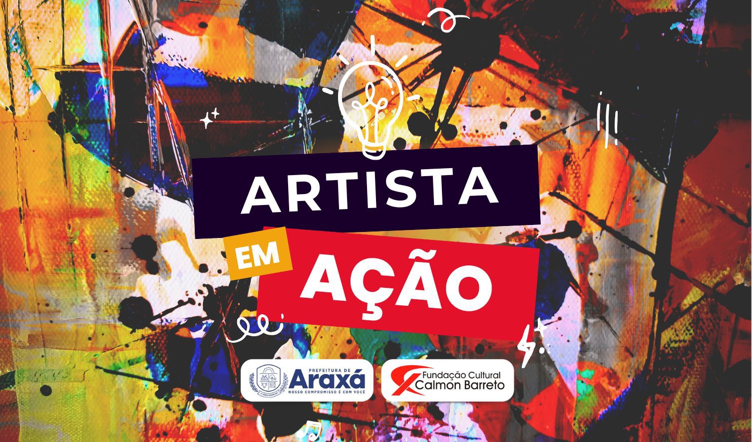 Fundação Cultural Calmon Barreto lança o quadro “Artista em Ação”