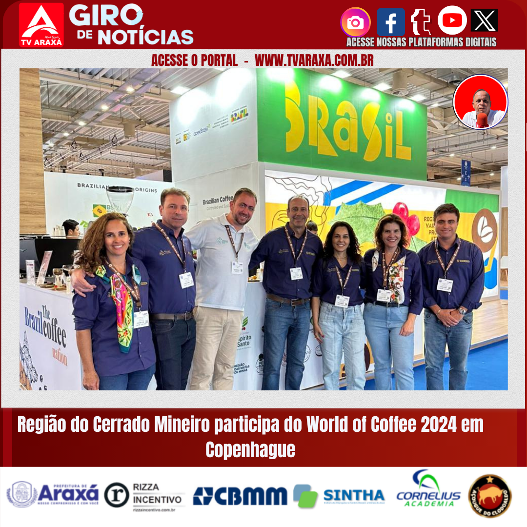 Região do Cerrado Mineiro participa do World of Coffee 2024 em Copenhague