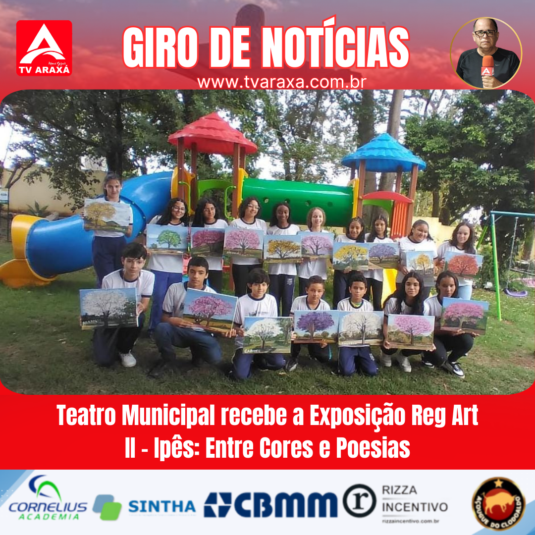 Teatro Municipal recebe a Exposição Reg Art II – Ipês: Entre Cores e Poesias