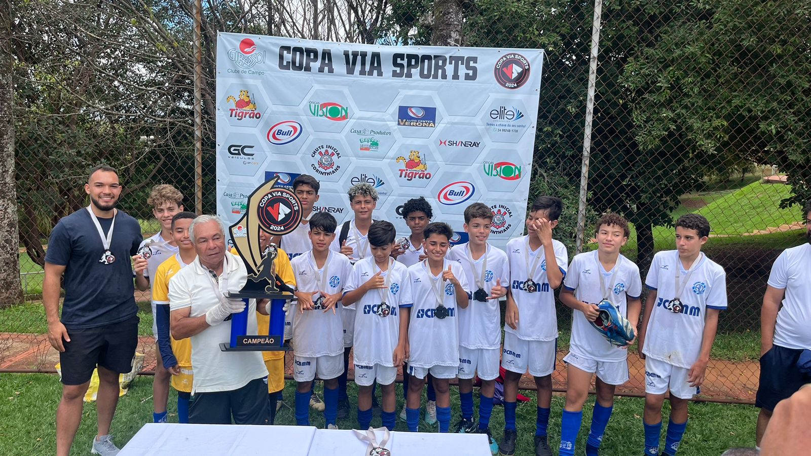 1ºCopa Via Sports sub 13, mostra  os craques do futuro em Araxá