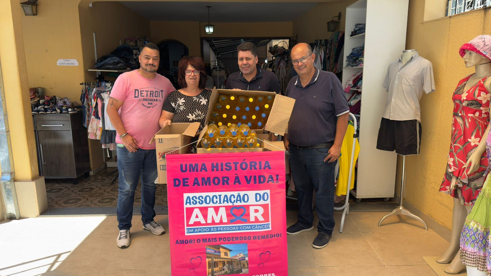 Ruralão 2024 arrecadou 400 litros de óleo e 34 cestas básicas para entidades e famílias em Araxá