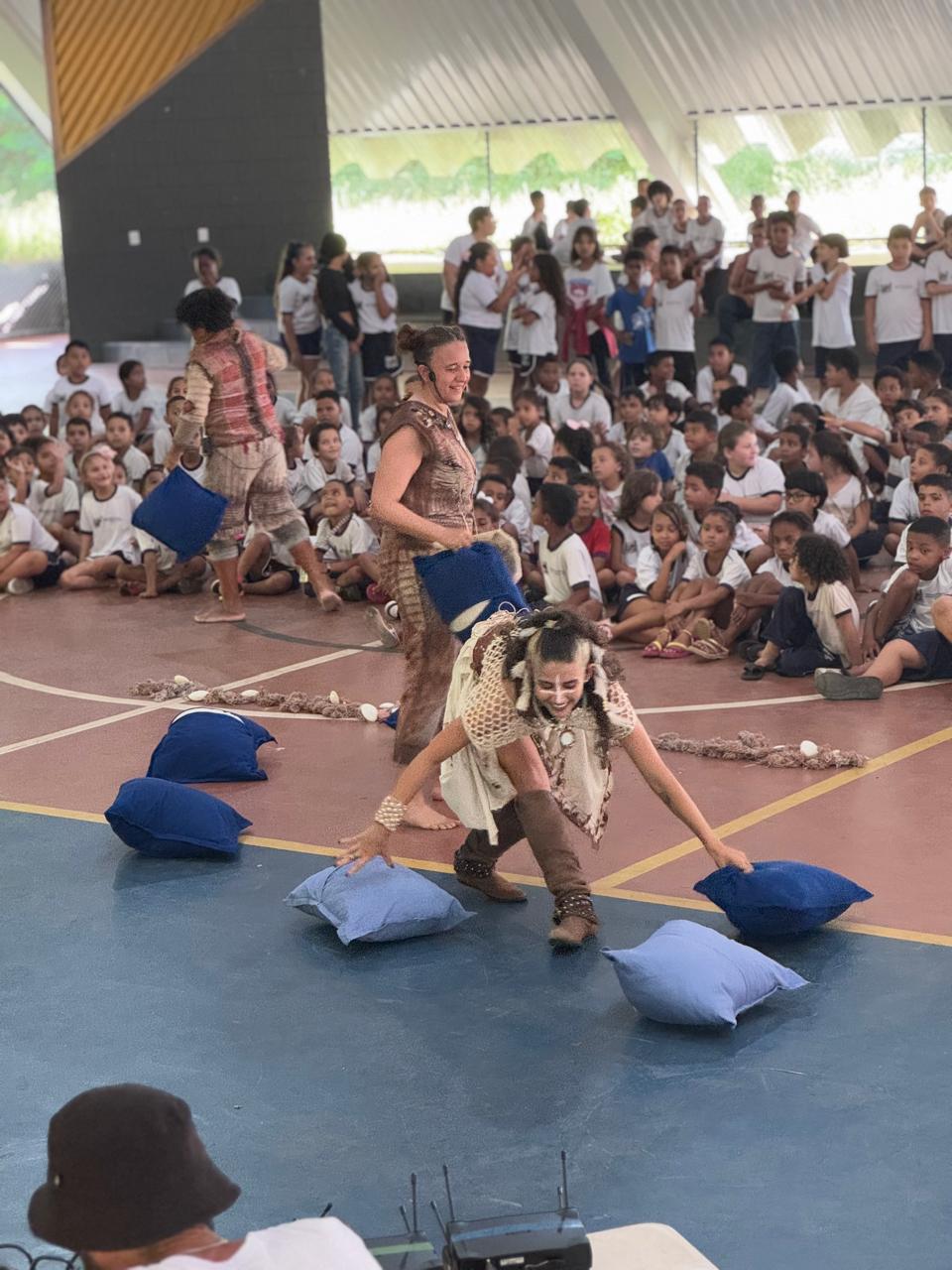 Tri Ciclo Espetáculos: três dias de comemoração com 1.300 pessoas nas escolas municipais
