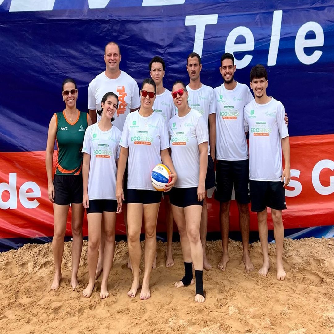 Equipe Ecosense brilha na Super Liga Regional de Vôlei de Praia etapa São Gotardo.
