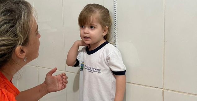 Pais de alunos da Educação Infantil começam a receber resultados da avaliação nutricional feita nas escolas