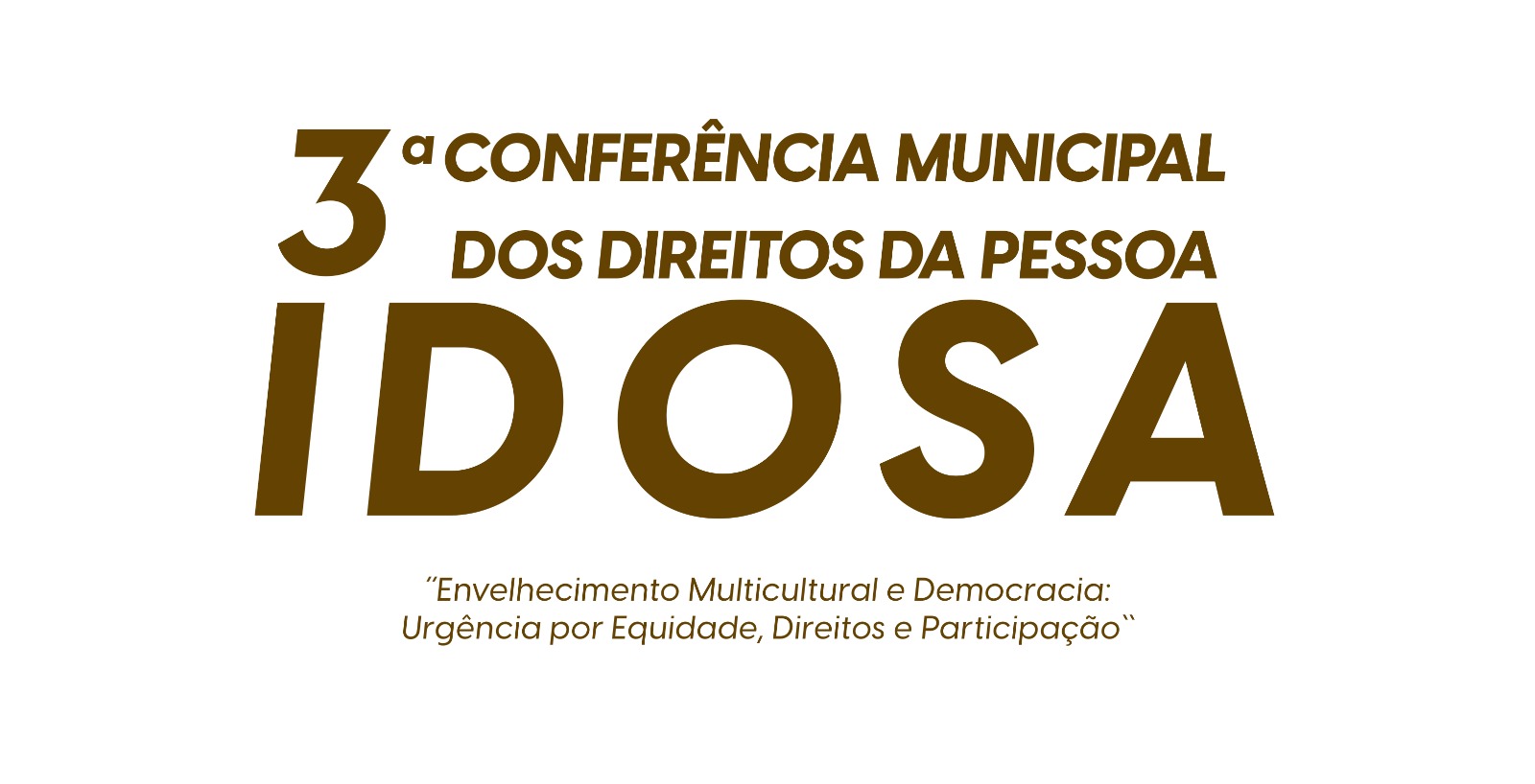 Araxá realiza a 3ª Conferência Municipal dos Direitos da Pessoa Idosa; inscrições estão abertas