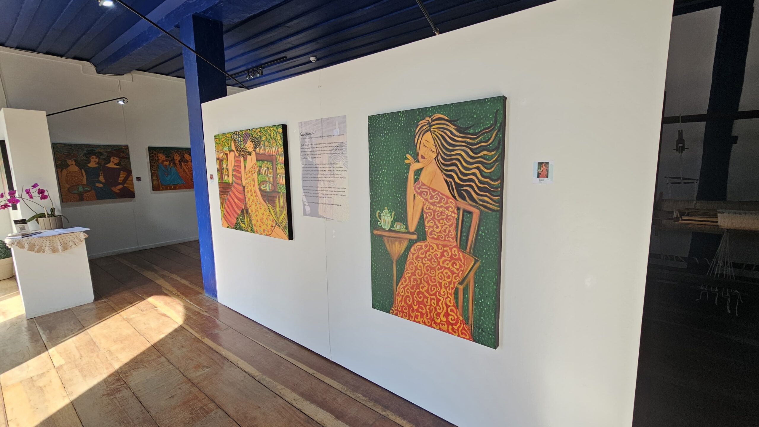 Museu Dona Beja recebe “Exposição Reencontros de Carla Senna”