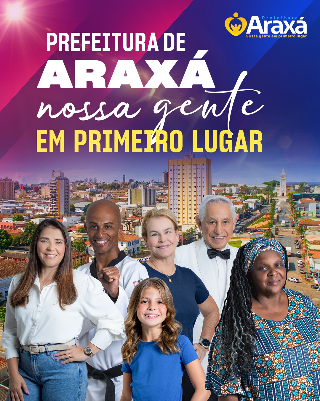 Araxá ”Nossa Gente em Primeiro Lugar”: Campanha  homenageia cidadãos que fazem a diferença.