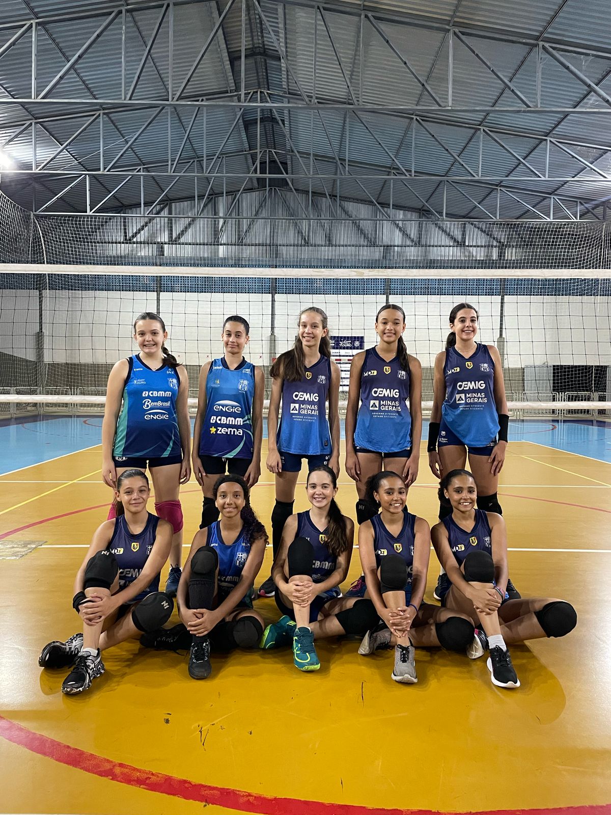 Araxá sedia fase daTaça Minas Gerais sub 14 de Voleibol, 22 de março.