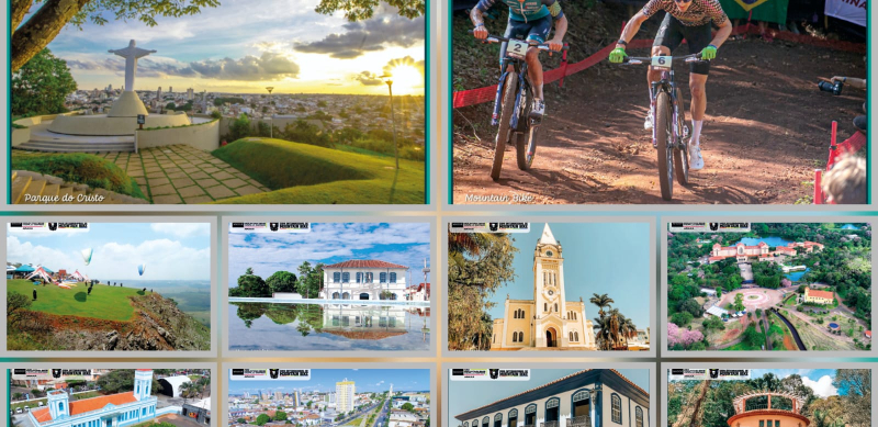 Araxá terá postais exclusivos durante a Copa do Mundo de Mountain Bike; colecione e colabore com o meio ambiente