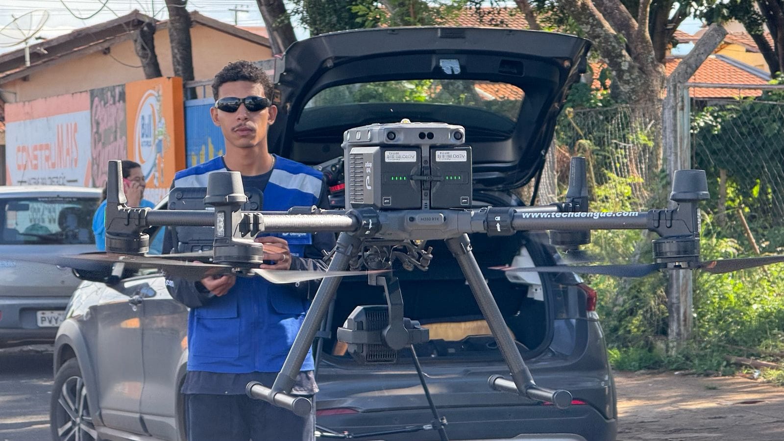 Monitoramento por drones identifica 519 criadouros do Aedes aegypti em seis bairros de Araxá