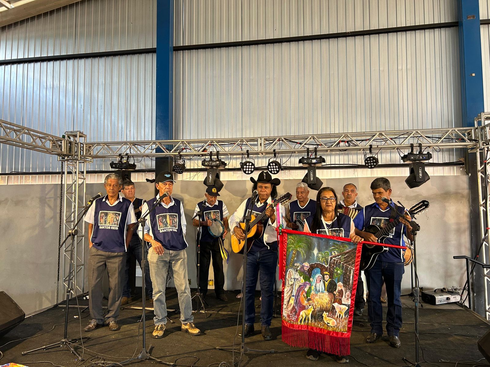 33º Encontro de Folia de Reis da Capela Mártir Filomena reúne mais de 10 mil pessoas em Araxá