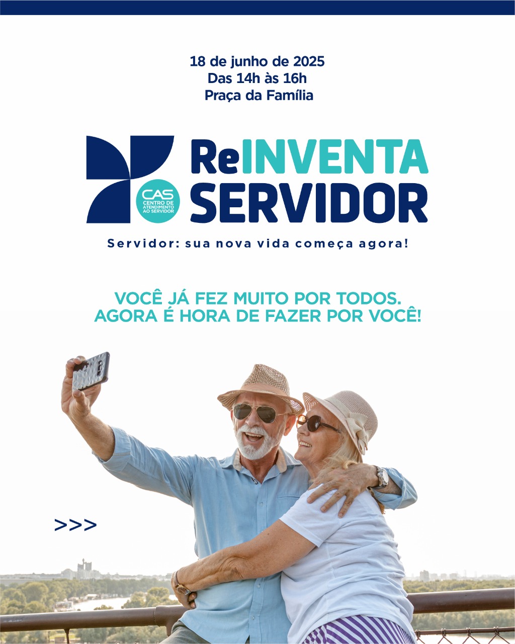 CAS lança Projeto “ReINVENTA Servidor”: Uma Nova Perspectiva para Aposentados e Pensionistas Municipais.