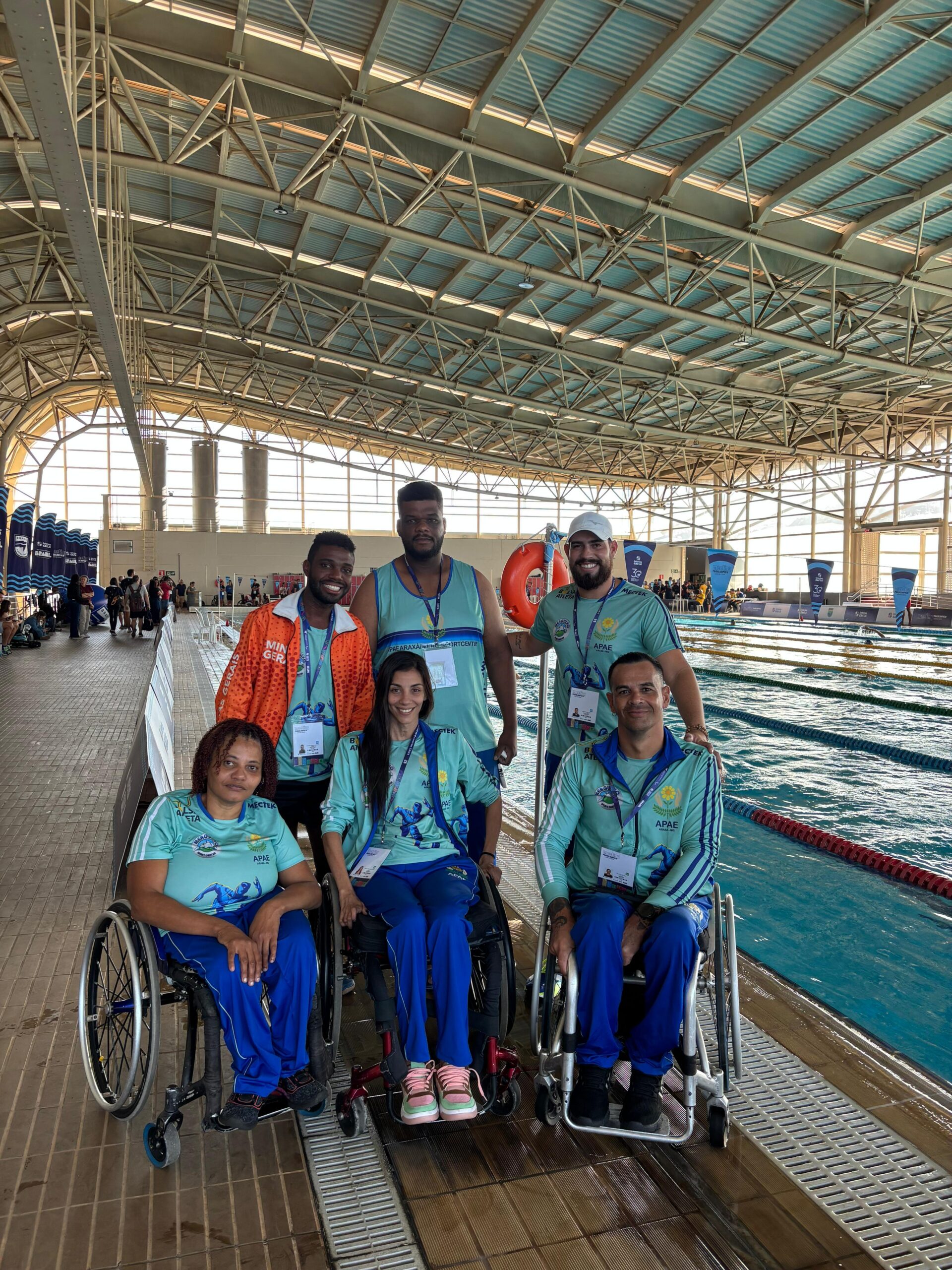 Equipe da APAE de Araxá conquista 45 medalhas no Meeting Paralímpico Loterias Caixa de Atletismo e Natação em BH.