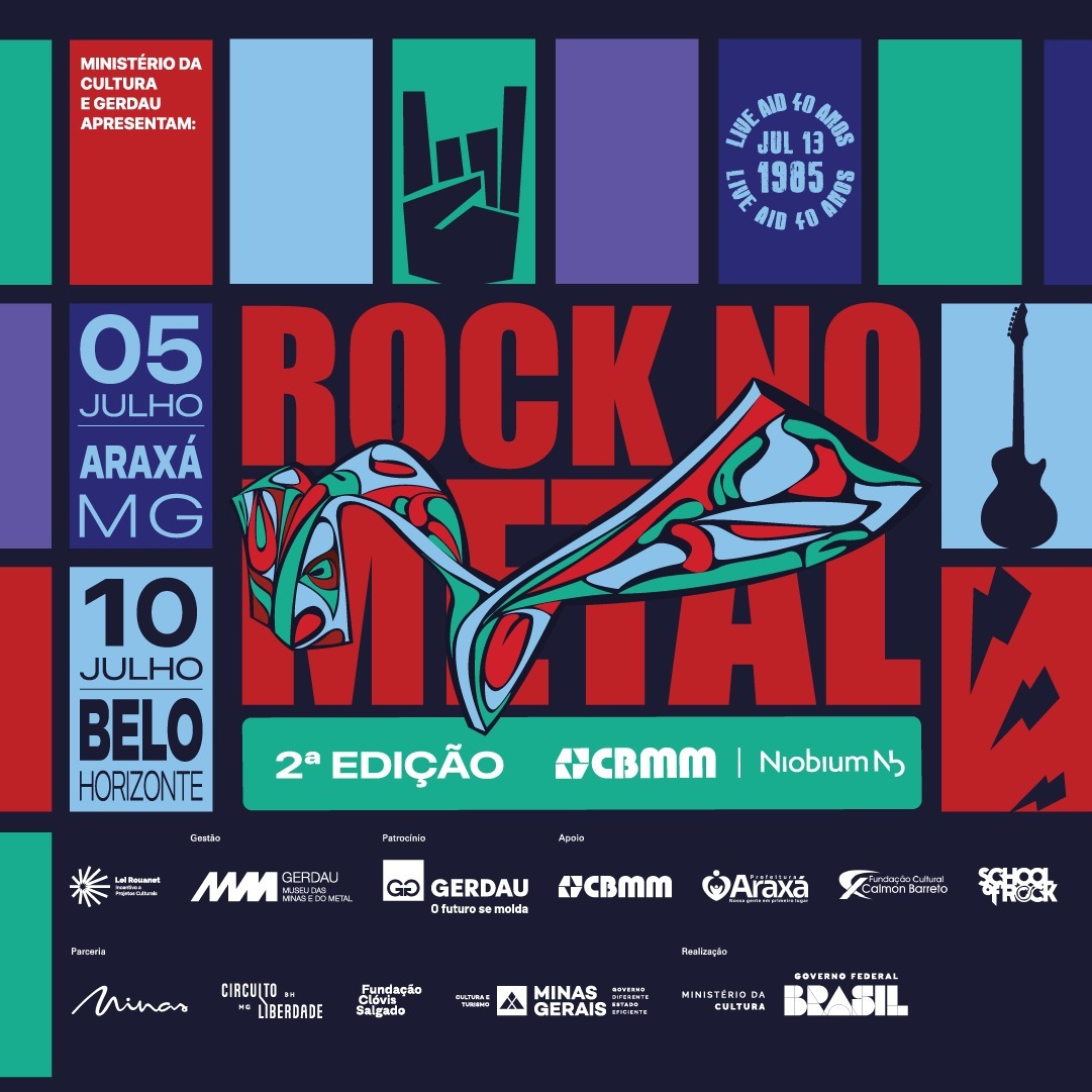 Alô, Araxá! Vem aí a segunda edição do ROCK NO METAL – CBMM | NIOBIUM