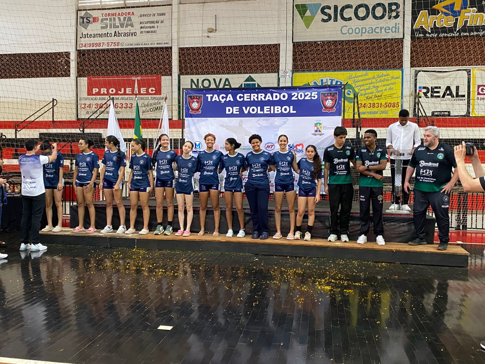 Brasília Araxá Vôlei é destaque na Taça Cerrado em Patrocínio.