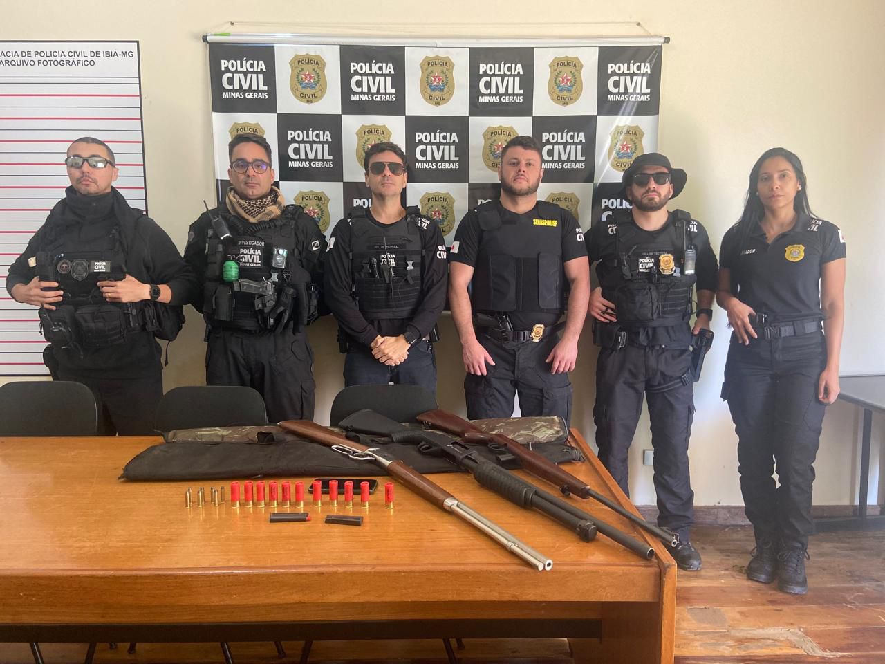 Polícia Civil cumpre mandato de busca e prisão suspeito de homicídio ocorrido na cidade de Ibiá-MG