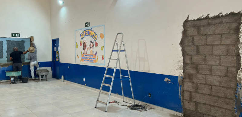 Unidades de ensino de Araxá recebem pequenas reformas e obras de manutenção durante o recesso escolar
