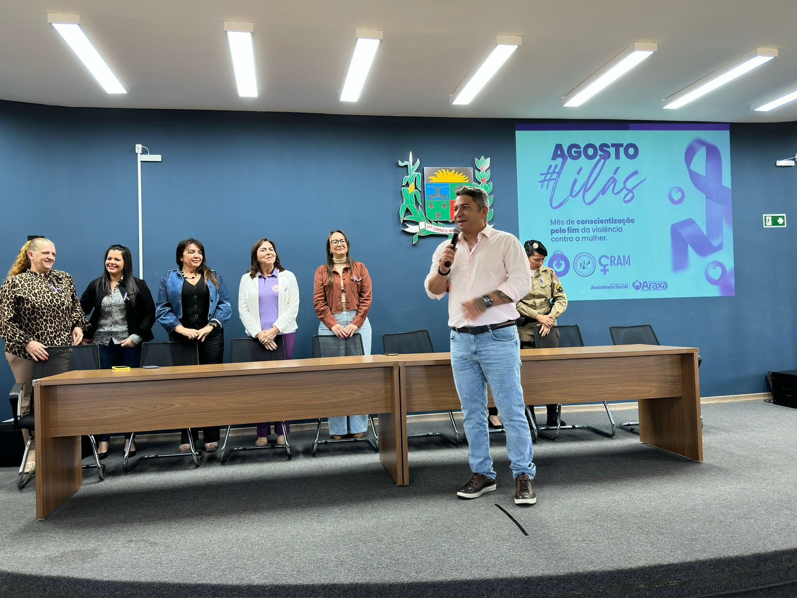 ARAXÁ ABRAÇA CAMPANHA “AGOSTO LILÁS” SAINDO EM DEFESA DAS MULHERES E CONTRA VIOLÊNCIA