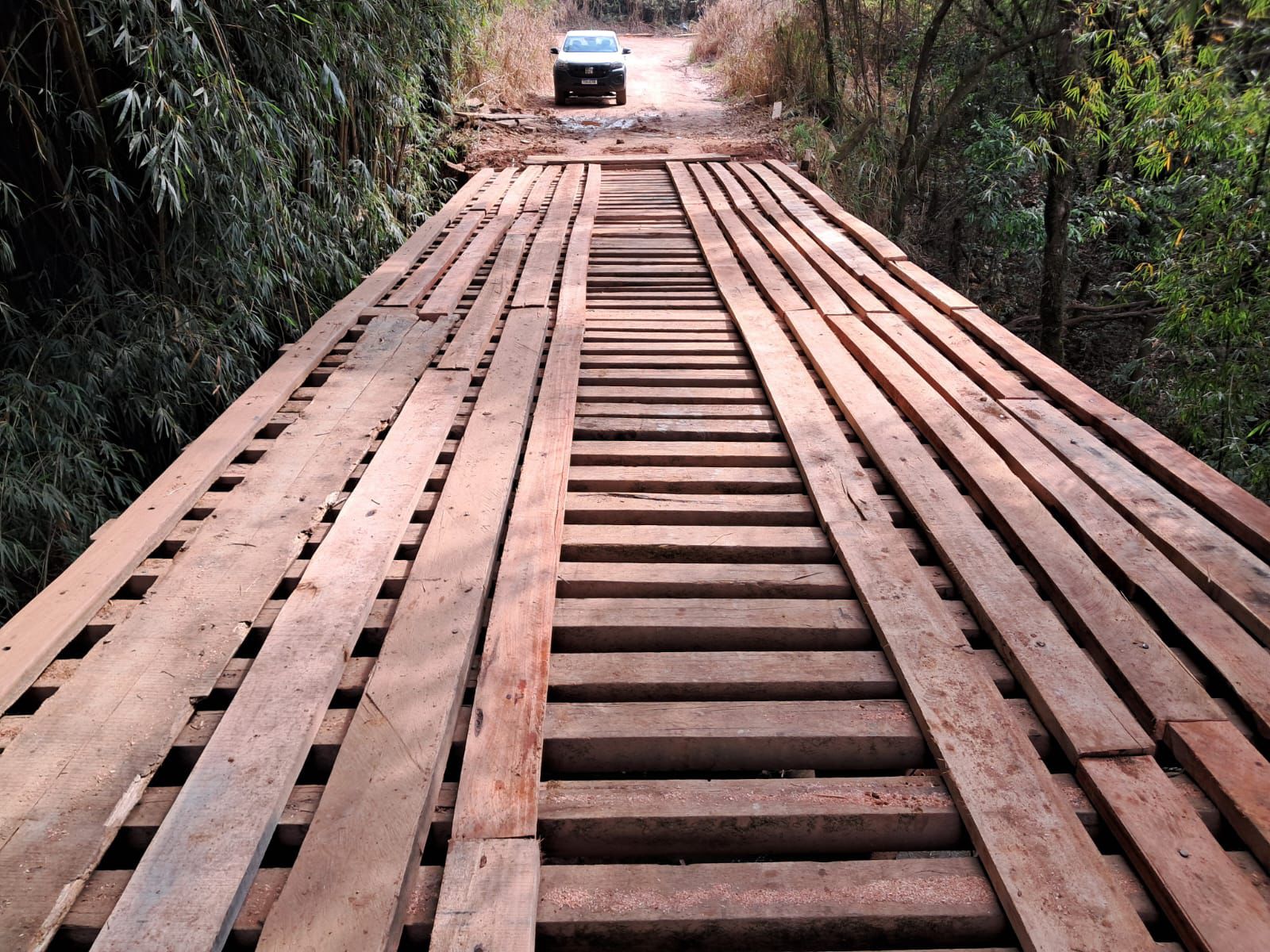 Obras de recuperação da Ponte do Rio Tamanduá é entregue à comunidade