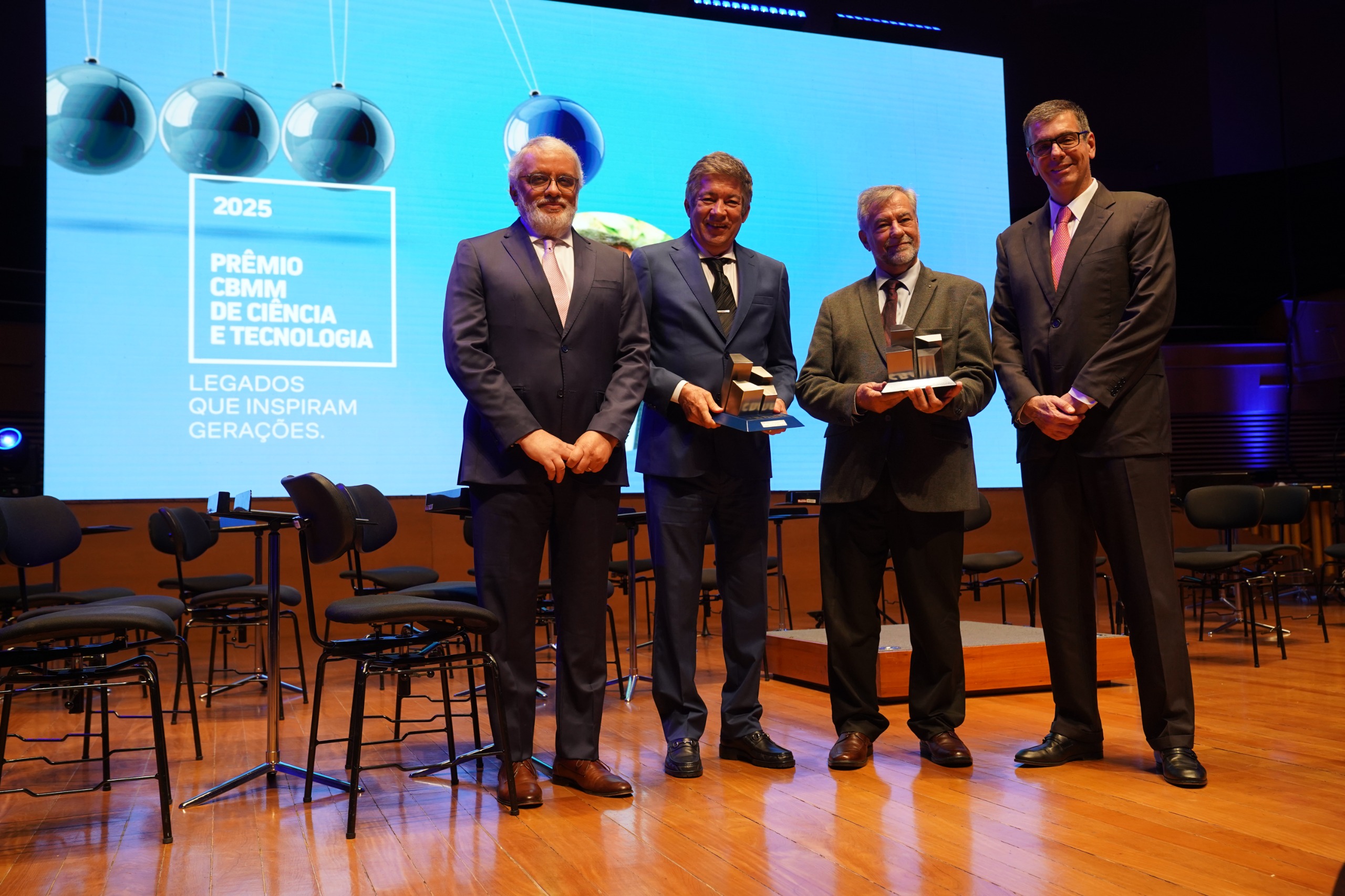 Cerimônia do Prêmio CBMM de Ciência e Tecnologia 2025 celebra sustentabilidade e inovação 