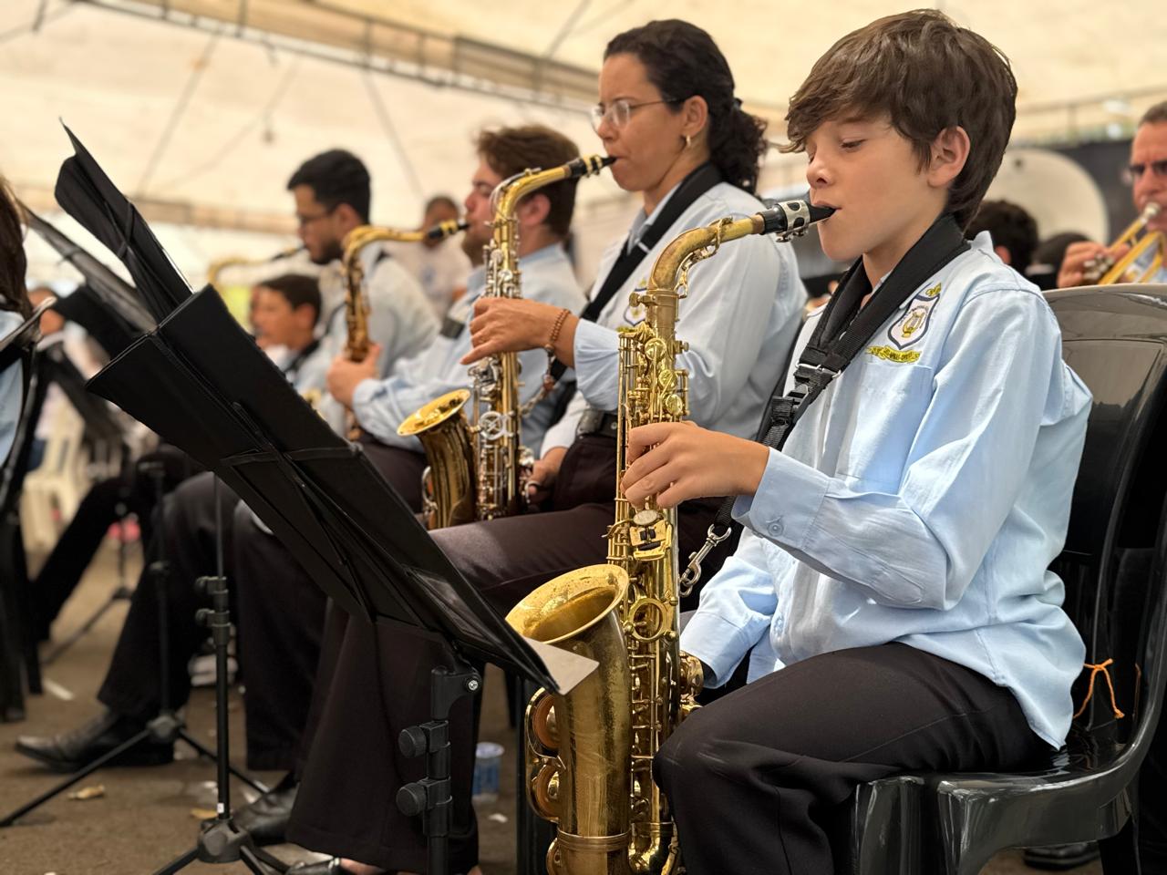 1º Encontro de Bandas Liras encanta e reúne grande público na Fundação Cultural Calmon Barreto