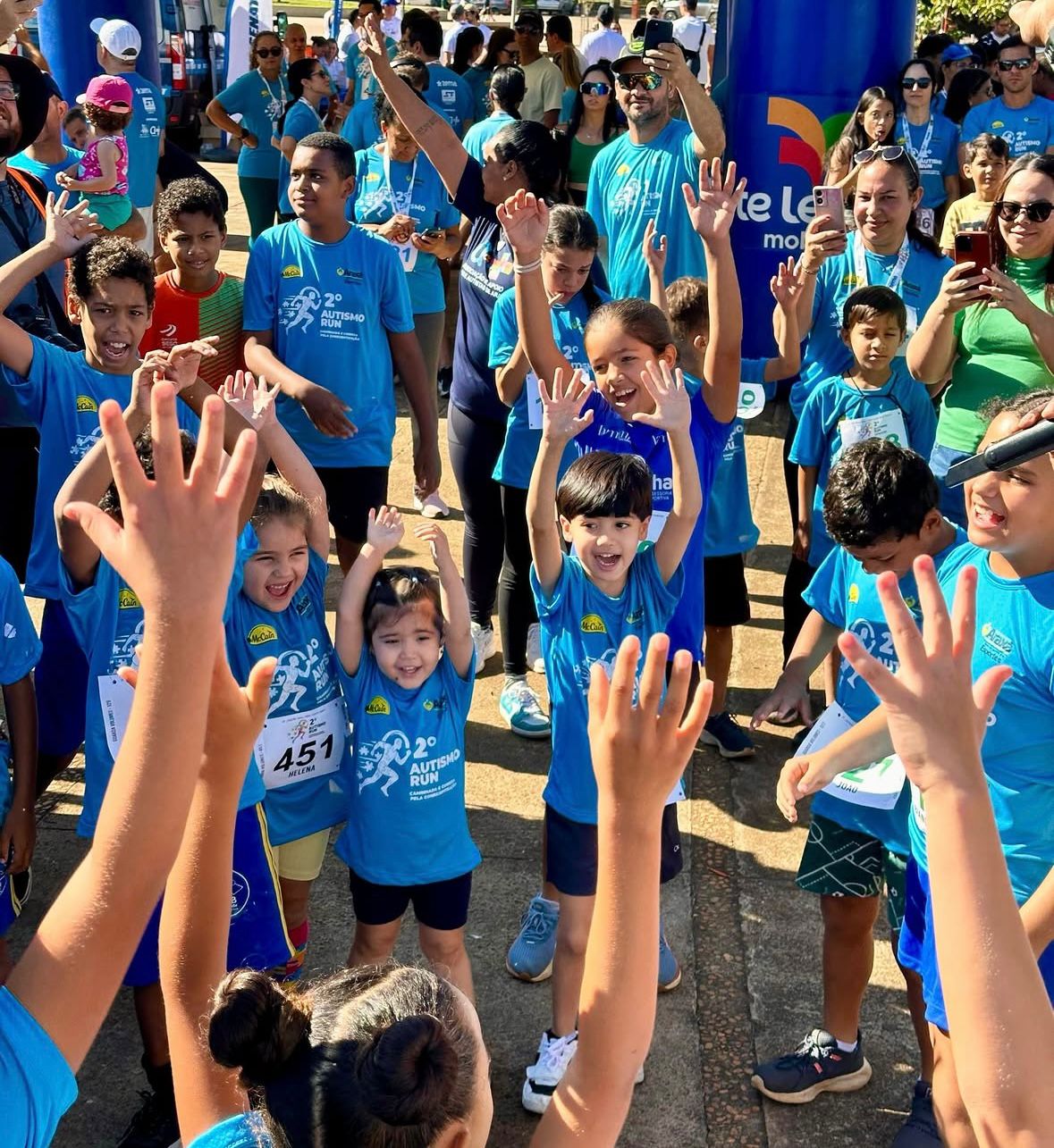 Autismo Run leva mais de 300 atletas para corrida da inclusão