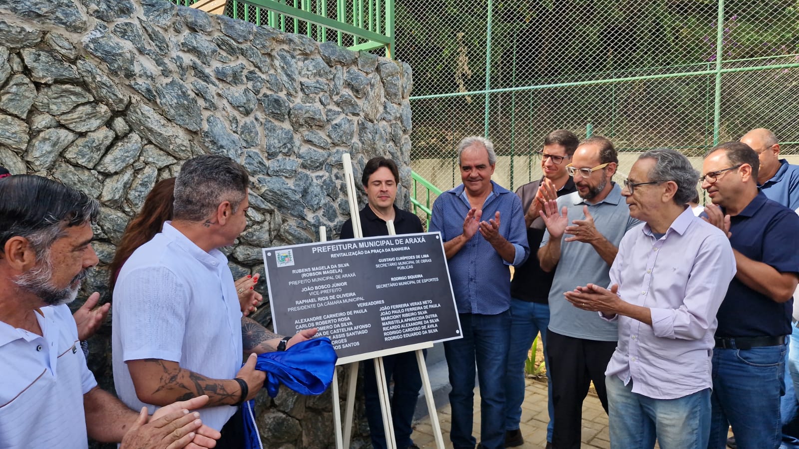 Araxá ganha novo ponto de lazer com inauguração da Praça da Banheira