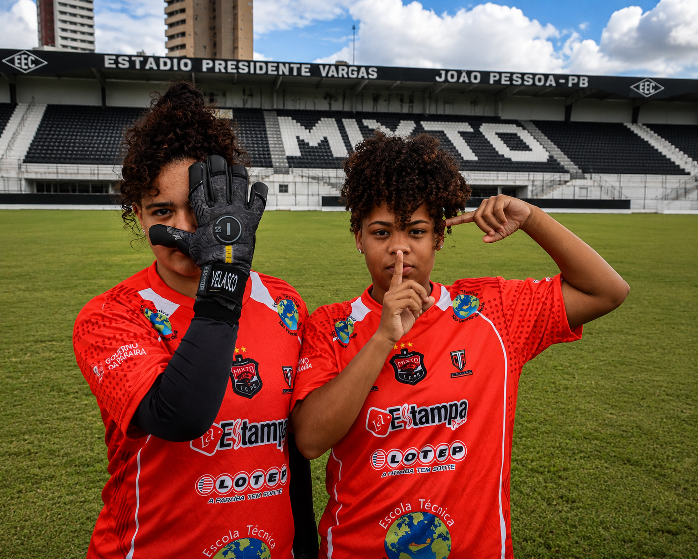 Ana Veslasco e Maria Fernanda buscando os sonhos no Futebol em João Pessoa/PB; Araxá segue revelando talentos para o futebol feminino nacional!