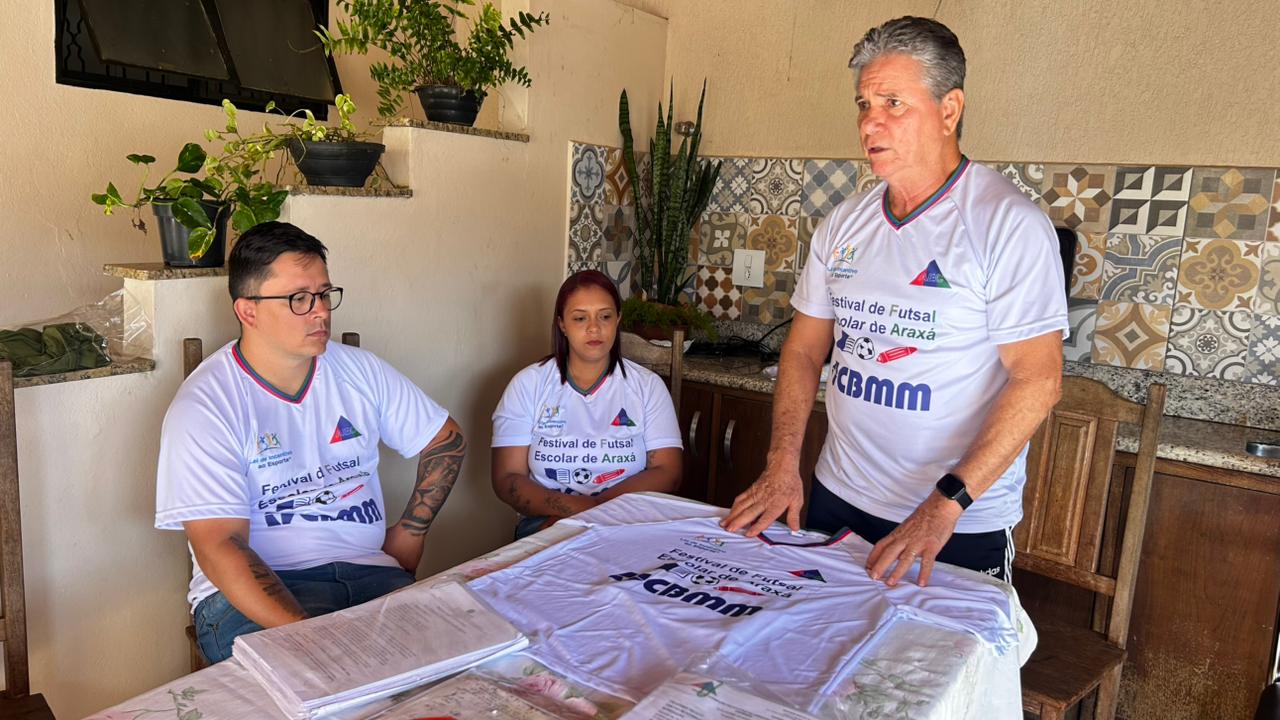 Festival Escolar de Futsal de Araxá reúne mais de 600 alunos e começa neste sábado(9) maio