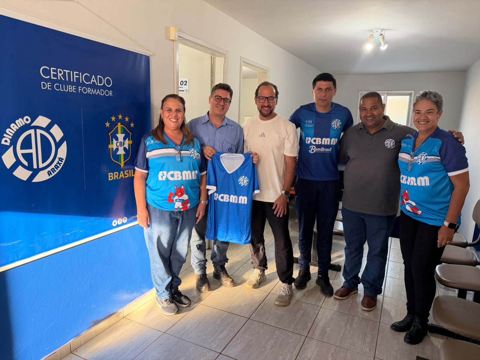 Projeto sócio Esportivo do Dínamo de Araxá transformando vidas por meio do Esporte.
