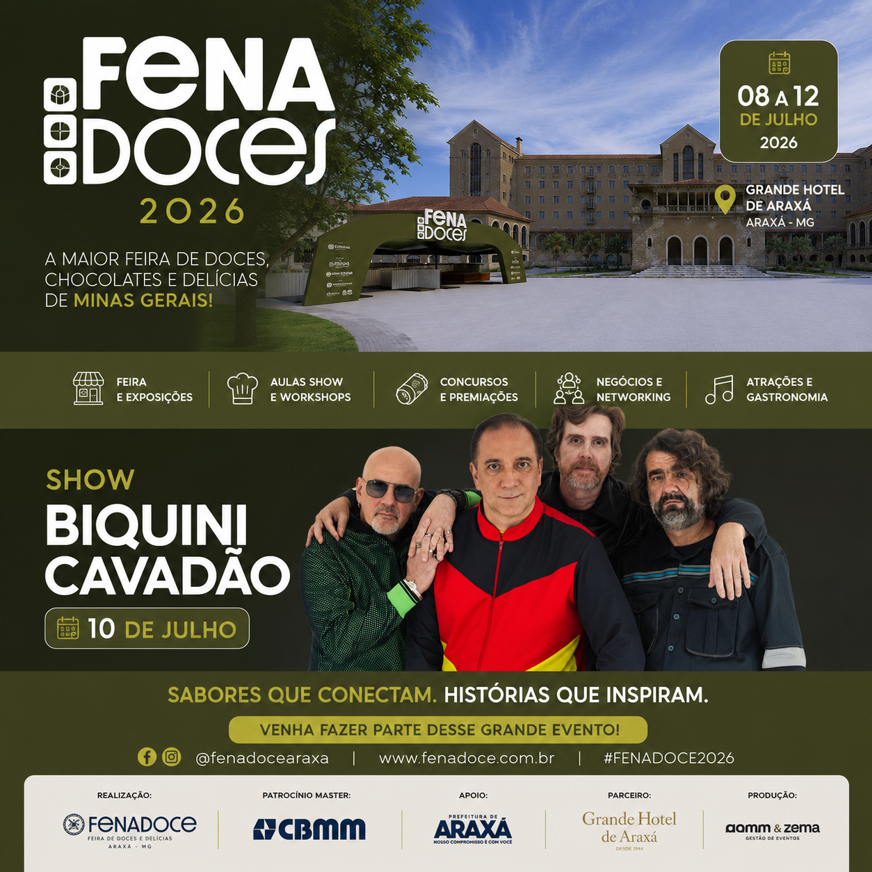 FENADOCE 2026 EM ARAXÁ