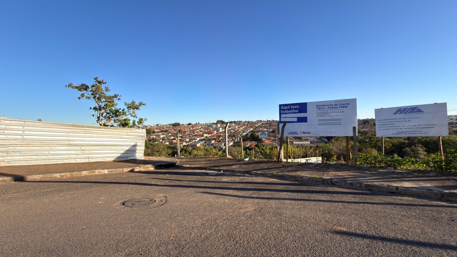 Prefeitura de Araxá inicia construção de nova creche para atender cerca de 200 crianças no bairro Novo Horizonte