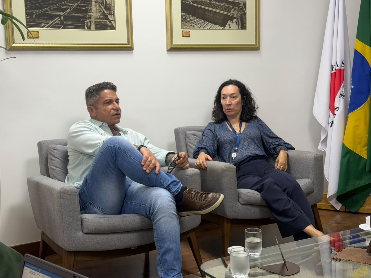 Prefeitura de Araxá discute investimentos e melhorias no saneamento em reunião com a Copasa