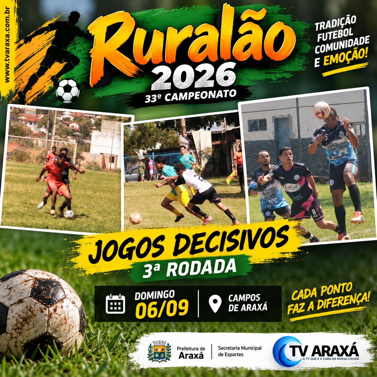 RURALÃO 2026: 3ª RODADA PROMETE ESQUENTAR A DISPUTA!