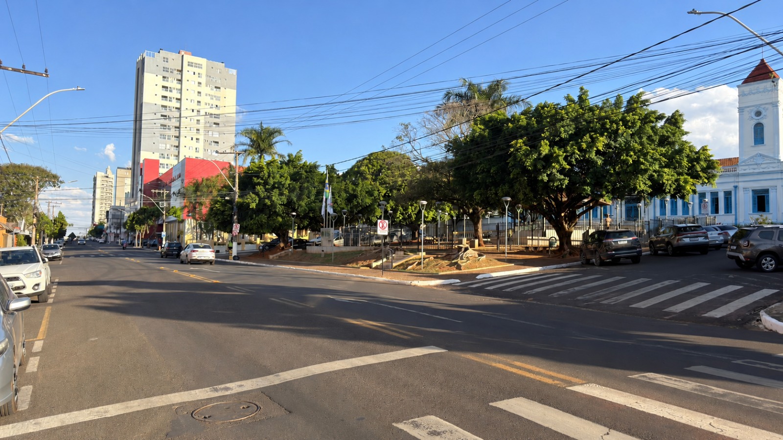 Vias centrais em estaram bloqueadas para transito no  desfile de 7 de setembro