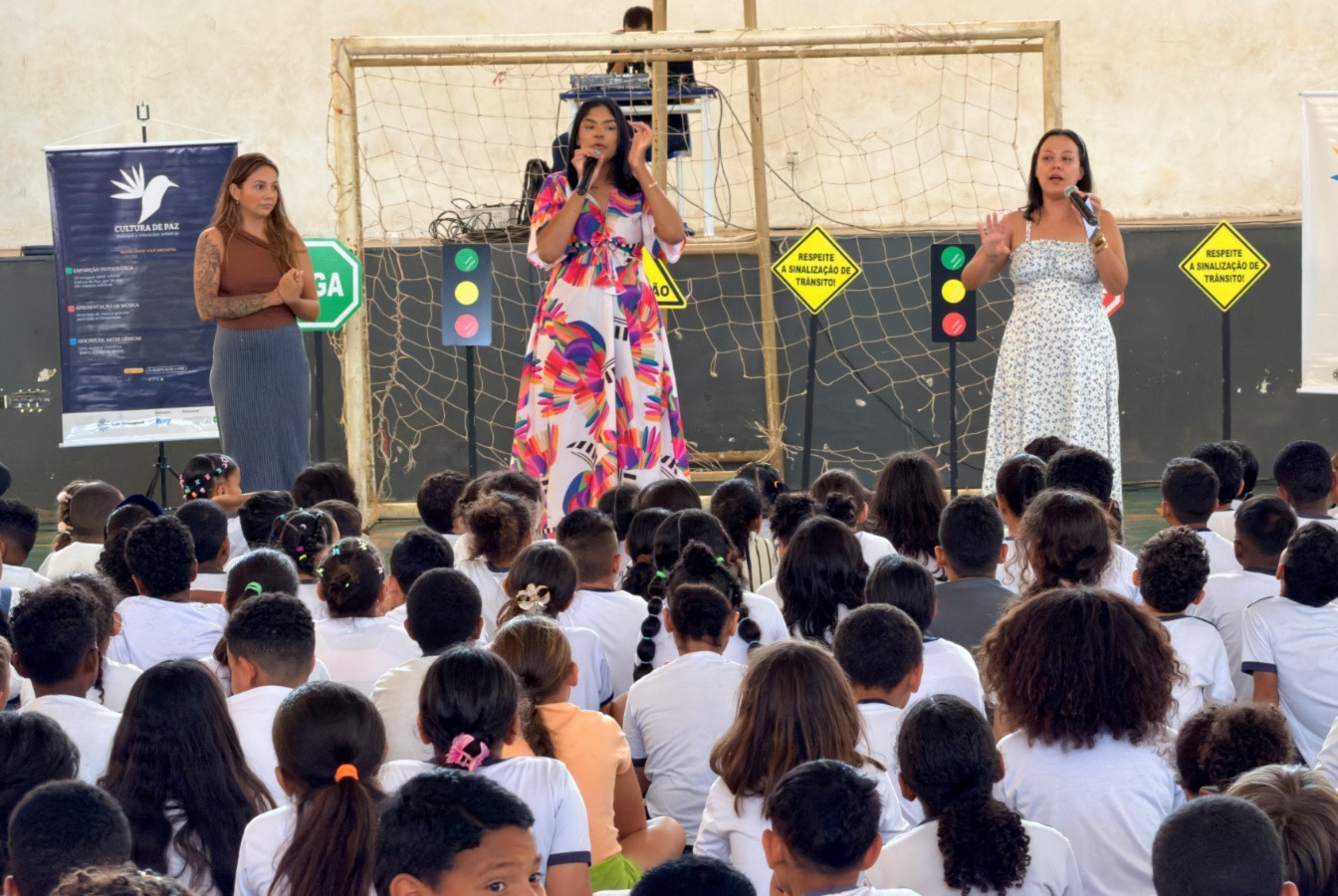 Alunos da Rede Municipal participam de atividades sobre arte, respeito e convivência